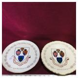 Pair Of Fredericton NB Decorative Plates (Vintage)