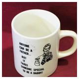 '#1 Dad' Ceramic Mug (3 3/4' Tall)