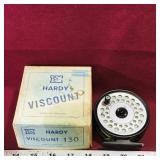 Hardy Viscount Fishing Reel & Box (Vintage)