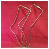 Pair Of Metal Sock Stretchers (Vintage)