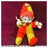 Plush Clown Doll (Vintage)