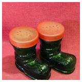 Glass Boots Salt & Pepper Shakers (Small)