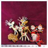 Lot Of 7 Christmas Ornaments (Vintage)