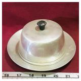 Aluminum Dish & Cover (Vintage)