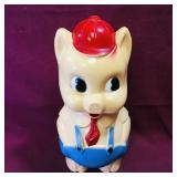 Plastic Reliable Piggy Bank (Vintage)