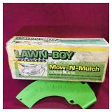 Lawn-Boy Mow-N-Mulch Cover Plate & Box (Vintage)