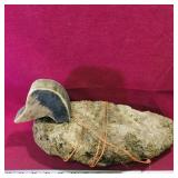 Wood & Cork Duck Decoy (Vintage)