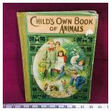 Child's Own Book Of Animals (Antique)
