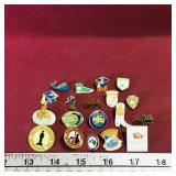 Lot Of 19 Assorted Pins (Vintage)