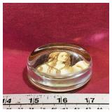Glass Art Print Paperweight (1' x 2 3/4')