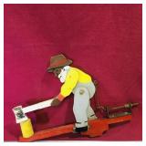 Painted Wooden Whirligig (Vintage)