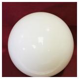Glass Ceiling Light Cover (Vintage)