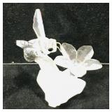 Small Bee & Flower Swarovski Crystal