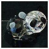 Panda Bear Swarovski Crystal