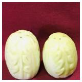 Ceramic Lettuce Salt & Pepper Shakers (Vintage)