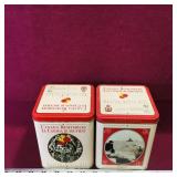 Lot Of 2 1995 'Canada Remembers' Tea Tins