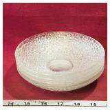 Set Of 4 Glass Bowls (Vintage)