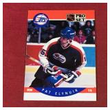 1990 Pro Set Pat Elynuik NHL Hockey Card