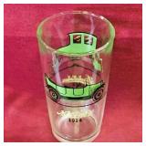 Classic Automobiles Drinking Glass (5 1/4' Tall)