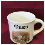 Custom Card Canada Ceramic Name Mug (Vintage)