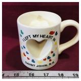 Saint John NB Ceramic Souvenir Mug (Vintage)