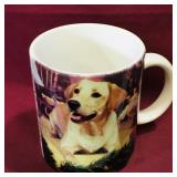1993 Golden Retriever Christmas Mug (3 3/4' Tall)