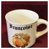 Custom Card Canada Ceramic Name Mug (Vintage)