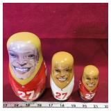 NFL Player Nesting Dolls