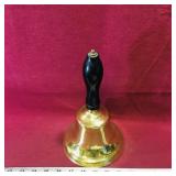 Large Brass Town Crier Bell (Vintage)