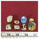 Lot Of 8 Nova Scotia Pins (Vintage)