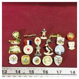 Lot Of 21 Assorted Pins (Vintage)