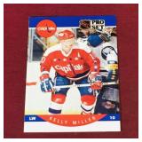 1990 Pro Set Kelly Miller NHL Hockey Card
