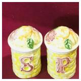 Ceramic Salt & Pepper Shakers (Vintage)