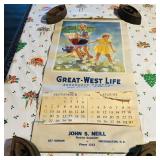 1948 Fredericton NB Business Advertising Calender