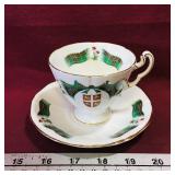 Royal Adderley Fine Bone China Teacup & Saucer