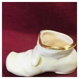 Small Ceramic Shoe Planter (Vintage)