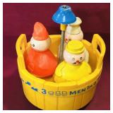 Fisher-Price 'Men-In-A-Tub' Toy (Vintage)