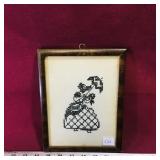 Framed Stitch Art Picture (Vintage)