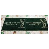 Pair Of Alexander Keith's Cloths (Vintage)