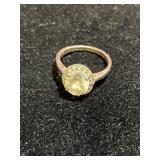 Antique Sterling Silver Womans Ring Size 7