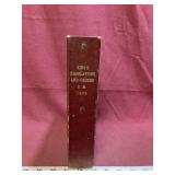 1939 Canadian Army Kings Regulations & Orders Book