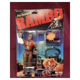 1986 Coleco Rambo Mad Dog Carded Figure
