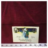 Antique New Year Greeting Postcard
