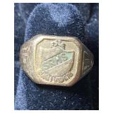 1980 Sussex 10K Gold SRHS Grad Ring 7.3 Grams