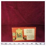 Antique Christmas Holiday Postcard