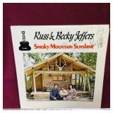 Russ & Becky Jeffers Vintage LP Record (Signed)