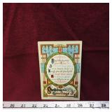Antique Christmas Greetings Postcard