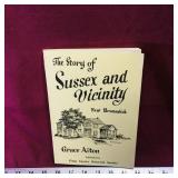 The Story Of Sussex & Vicinity New Brunswick Book