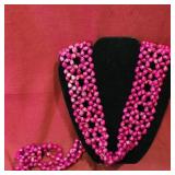 Vintage Beaded Necklace (Long)