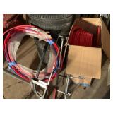 1/2ï¿½ PEX Tubing, Floor Clips, Clip Stapler Tools,